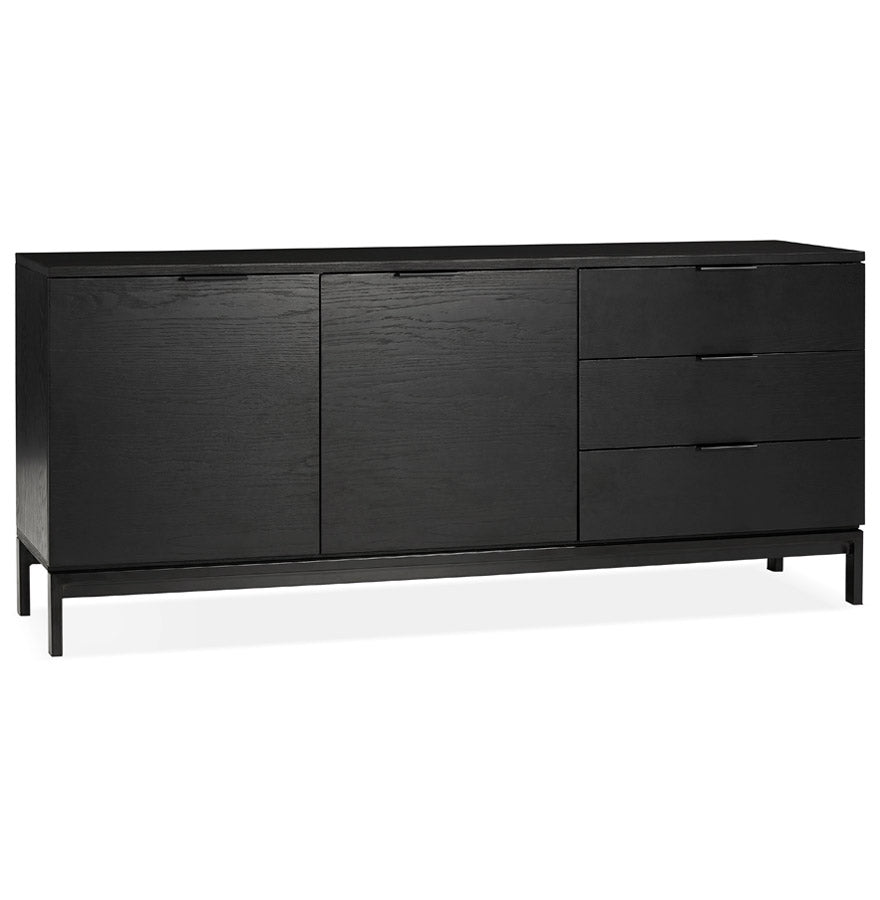 Sideboard STADA - Schwarz - Holz