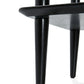 Opbergmeubel legplanken BRETO - zwart - hout