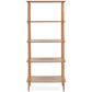 Opbergmeubel legplanken BRETO - naturel - hout