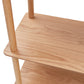 Opbergmeubel legplanken BRETO - naturel - hout