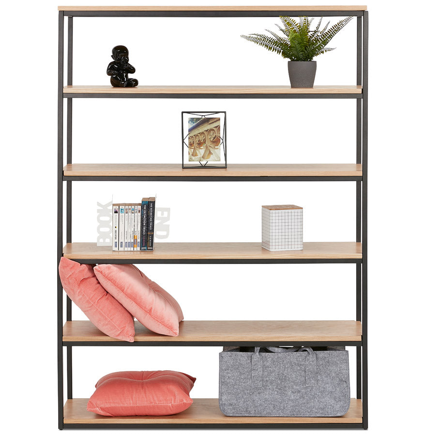 Storage unit shelves ESTANTE - natural - wood