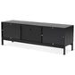 Tv Meubel KINEJO - zwart - hout
