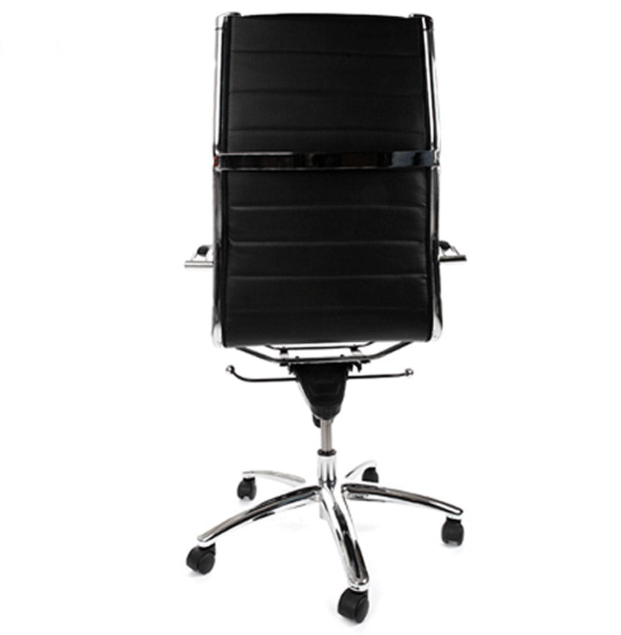 Office chair TORINO - black - imitation leather