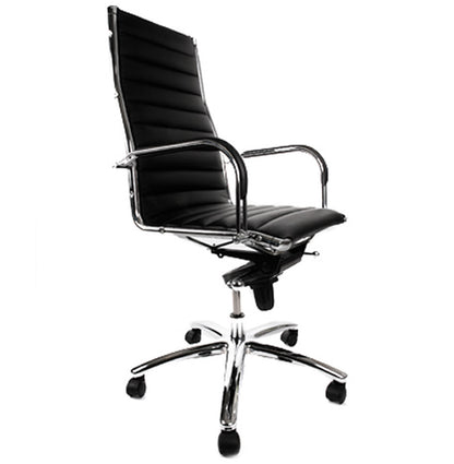 Office chair TORINO - black - imitation leather