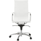 Office chair RELIK - white - imitation leather