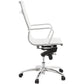 Office chair RELIK - white - imitation leather