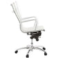 Office chair RELIK - white - imitation leather