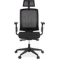 Office chair OFFICE - black - fabric