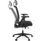 Office chair OFFICE - black - fabric