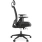 Office chair OFFICE - black - fabric