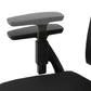 Office chair OFFICE - black - fabric