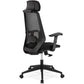 Office chair REGLO - black - fabric
