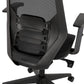 Office chair REGLO - black - fabric