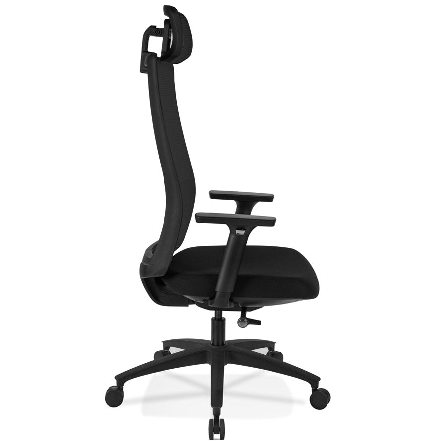 Office chair YORK - black - fabric