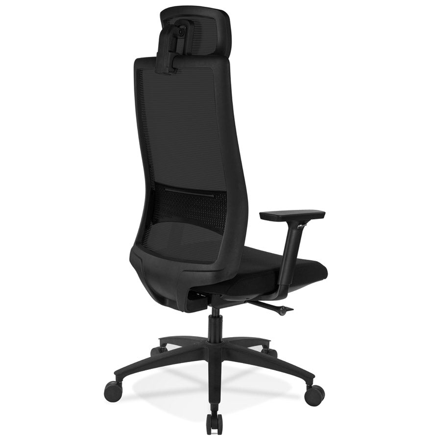 Office chair YORK - black - fabric