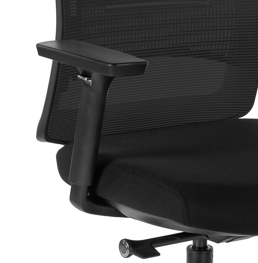 Office chair YORK - black - fabric