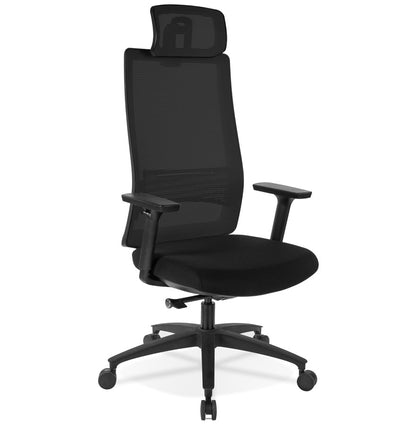 Office chair YORK - black - fabric