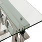 Desk - transparent - glass