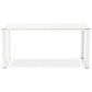 Desk WARNER - white - glass