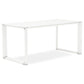 Desk WARNER - white - glass