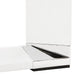 Desk WARNER - white - glass