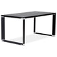 Desk WARNER - black - wood