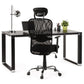 Desk WARNER - black - wood