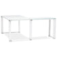 Desk WARNER - white - glass