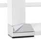 Desk WARNER - white - glass
