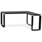 Desk WARNER - black - wood