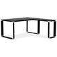Desk WARNER - black - wood
