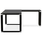 Desk WARNER - black - wood