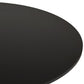 Desk KONRAD - black - wood