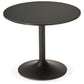 Desk KONRAD - black - wood