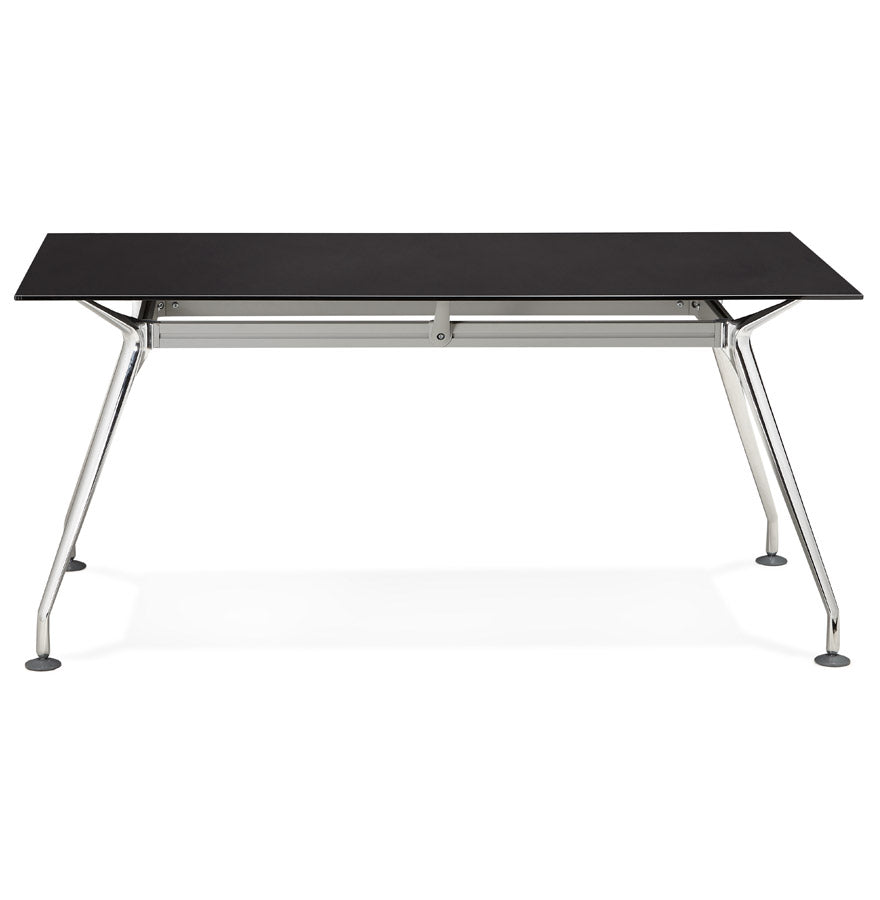 Desk KRUSH - black - glass