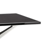 Desk KRUSH - black - glass