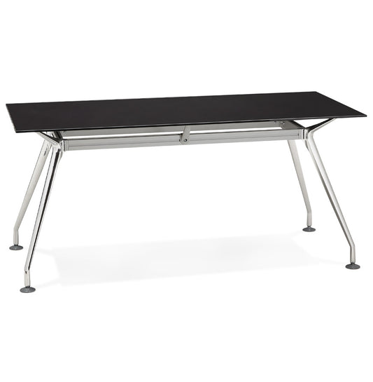 Desk KRUSH - black - glass