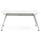 Desk KRUSH - white - glass