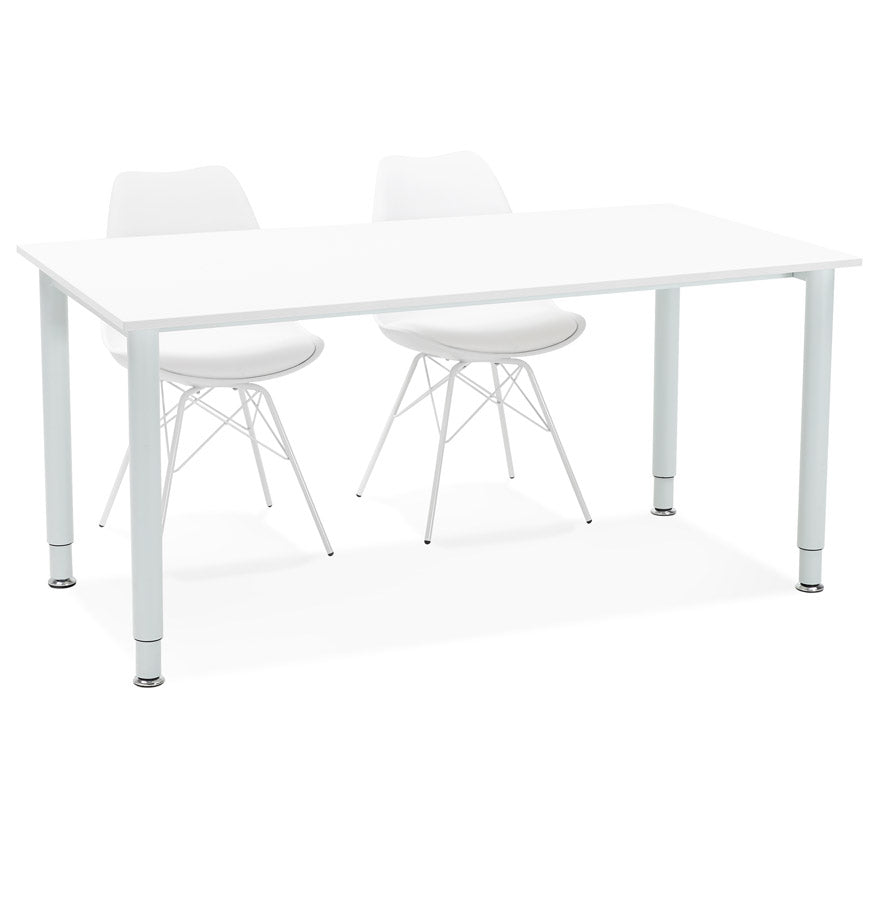 Desk BURO - white - wood