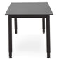 Desk BURO - black - wood