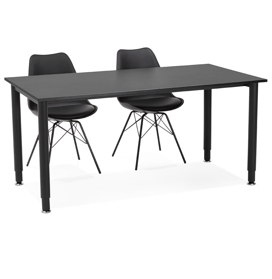 Desk BURO - black - wood