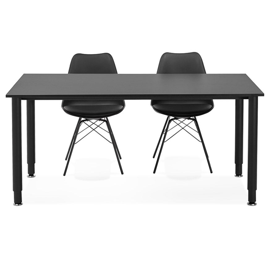 Desk BURO - black - wood