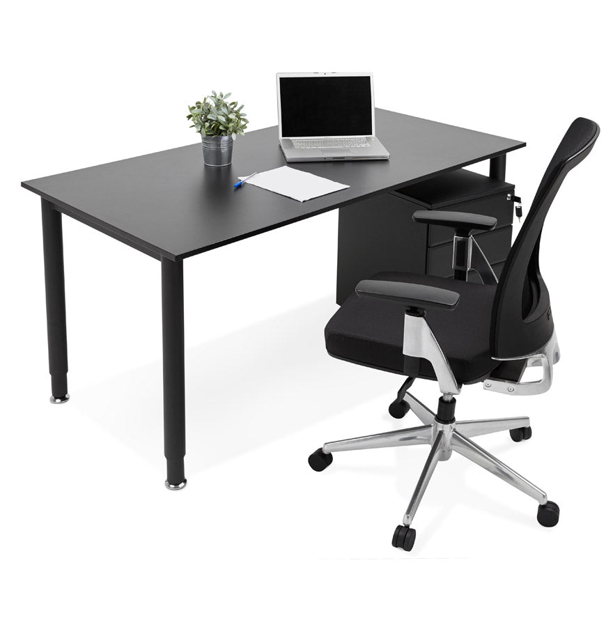 Desk BURO - black - wood