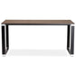 Desk WARNER - walnut - wood