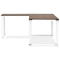 Desk WARNER - walnut - wood