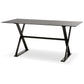 Desk MAUD - black - glass