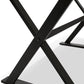 Desk MAUD - black - glass