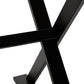 Desk MAUD - black - glass