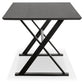 Desk MAUD - black - wood