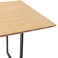 Desk DORR - natural - wood